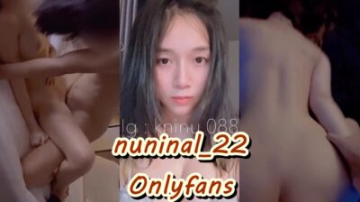 คลิปหลุดไทย Onlyfans น้องแก้วกานต์ nuninal_22 (@Gmink69) สาวสวยหุ่นเป๊ะที่พกความขาวมาเต็มกระเป๋า มานอนเปลือยกายให้หวานใจซอยแบบจุกๆ
