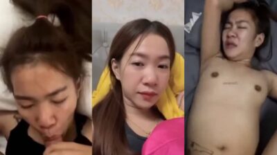 คลิปหลุดทางบ้าน สาวทรงซ้อ เย็ดกับหนุ่มทรงเอ ไม่มีไรทำ เลยถ่ายคลิปเย็ดกันส่งต่อให้เพื่อนดู