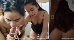 คลิปหลุดทางบ้าน สาวไทยก่อนจะไปทำงาน นั่งอมควยให้ผัว แล้วขึ้นขย่มเย็ด ลีลาอมควยเด็ดมาก อวบเย็ดมันส์