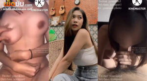 หลุดไทยโอลี่แฟน Iceinpan1 (yourskin33) จับว่าที่ดาวคณะคนสวยมาโดนควยตัวเองแบบไม่กั๊ก นัวเนียคุยเสียวจนมีอารมณ์ ก่อนจะชวนขย่มควยจนน้ำแตก